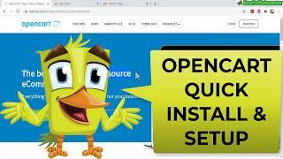 OpenCart Review & Quick Setup Free Open Source Ecommerce Store