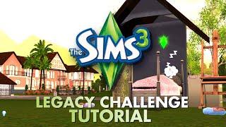 Are you BORED of the Sims? Try the best challenge in the best game! Sims 3 Legacy Challenge Tutorial