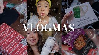 VLOGMAS | GRWM, ASMR Gift Wrapping!