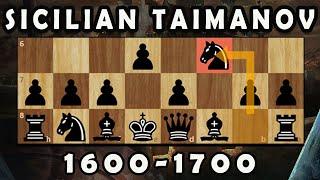 Play the Sicilian Taimanov like a Grandmaster! | 1600-1700