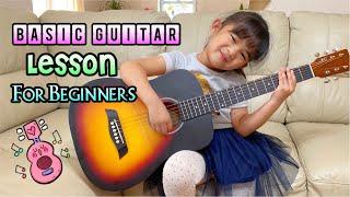 Basic Guitar Lesson For Beginners | How to Play Basic Guitar Chords