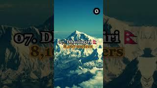 TOP 10 HIGHEST MOUNTAINS IN THE ASIA | Top Blasted