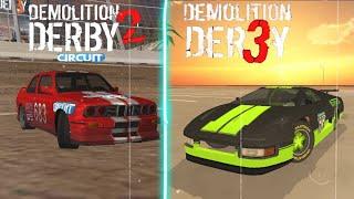 Evolution of wraith to Demolition derby 2, 3