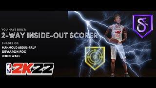 THE BEST 2k22 BUILD 2 WAY INSIDE OUT SCORER