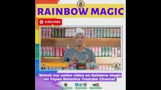 Rainbow Candle Magic with Elemi of Yeyeo Botanica