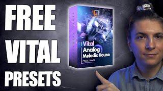 Free epic VITAL presets and new VITAL analog melodic house preset pack
