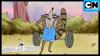 Rigby's Gym Session | The Regular Show | Season 1 | Cartoon Network