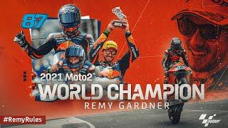 Remy Gardner is the 2021 Moto2 World Champion