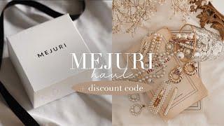 MEJURI JEWELRY HAUL 2024 | Over $1,000 worth of trendy & affordable jewelry