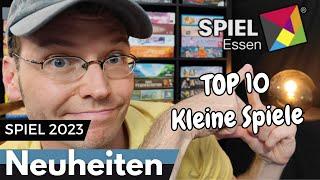 Top 10 Kleine Spiele -  Neuheiten – SPIEL Essen 2023 - Brettspiele