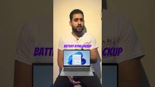 How to check laptop battery duration?  #pctips #hacks #techtip #tech #ihtisham #meetihtisham #laptop