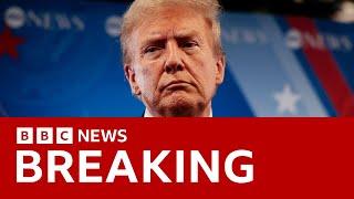 Donald Trump says no more Kamala Harris debates | BBC News