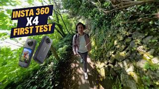 Insta360 X4 8K First Impressions - Walking to Work