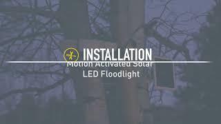 LM030481 Installation | Motion Activated Solar LED Floodlight from KODA