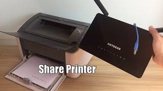 Share your USB Printer with Netgear router | Wi-Fi & LAN