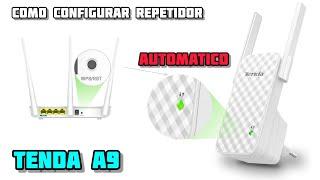 como configurar repetidor tenda A9