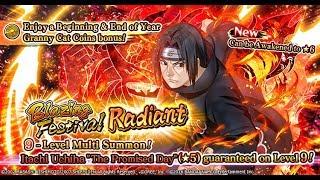 [Naruto Blazing] Blazing Festival Summons | Itachi The Promised Day | Naruto Ultimate Ninja Blazing