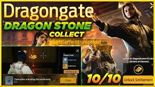 DRAGON Settlement Unlock LvL 127 | Dragon stone Collect 10/10 | Get Free TiShirt -UNDAWN