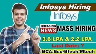 Infosys Hiring 2022 | Infosys Mass Recruitment 2022/2021/2020/2019 | Off Campus Drive