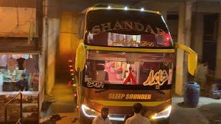 New Shandar Sleeper Bus  Shandar Office Lee Market Karachi