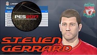 Steven Gerrard - PES 2017 Face Build - PS4