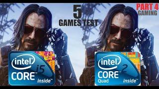 Intel Core i5 2400 vs Core 2 Quad Q9400 Gaming | 5 Games Test - Part 4