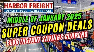 Harbor Freight January Super Coupon Deals Plus Instant Savings Coupons