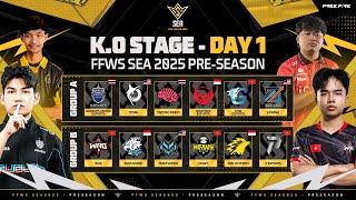 [EN] FFWS SEA 2025 Pre-season | Knockout Stage - Day 1