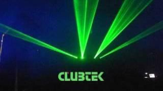 Clubtek Four 100mw Green DPSS lasers