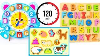 Super Fun Learning ABC, Numbers, Colors and Animals | Best Preschool Toddler Fun Toy Compilation 120