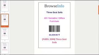 How to Print Dynamic Product Barcode Label | Odoo apps Features #odoo16 #productmanagement