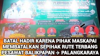  Live Doa & Permohonan Maaf Pastor andi tidak bisa Hadir ke Palangkaraya krn Maskapai batal Terbang