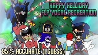 MERRY CHRISTMAS! Friday Night Funkin' Vs. Sonic.exe Happy Helliday FLP Vocal Recreation + Download