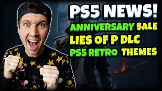 PS5 News! Wahnsinns 30th Anniversary Sale, Lies of P DLC und Retro Homescreen!