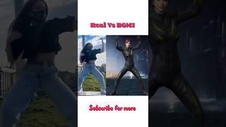 Bgmi emote dance Vs Real Dance #shorts #bgmi #pubg