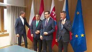 Visegrád Four Group meeting for future of Europe asking for direct EU recovery funding