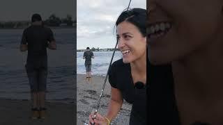 Crushing on her fishing partner 