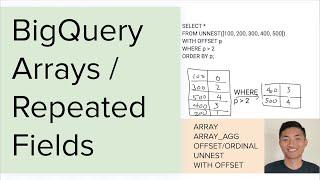 BigQuery Arrays (Repeated Fields)