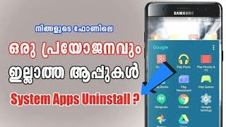 System Apps Uninstall With Root & Without Root ? it is possible to Delete Preinstalled App