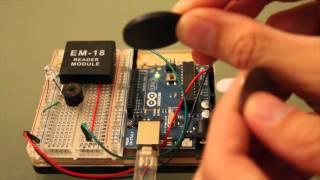 How-To Use RFID EM-18 with Arduino Uno