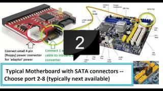 IDE to SATA adapter Tutorial