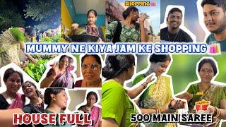 Mummy Ko Karaya Shopping ️ | 500 Main Saree Market Building  | Meri Maa