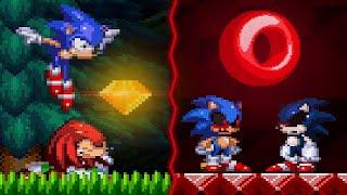 Sonic.exe: The Spirits of Hell Round 2 | Knuckles Solo Survival and Some Surprises! #3