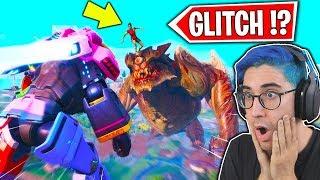 ECCO cosa SUCCEDE se SALI sul MOSTRO durante l'EVENTO ! | Fortnite ROBOT VS MOSTRO