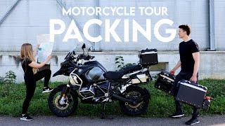 Packing For Motorcycle Trip! EVERYTHING We Pack!