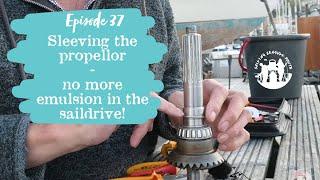 Ep 37  Sail drive reassembly, how we fixed it!