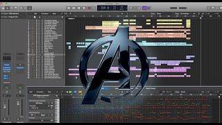 THE AVENGERS - OST REMAKE - Logic Pro X session + Logic Project Download/Stems/Orchestra Template