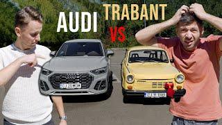 Schimb de masini cu MIRCEA BRAVO! - Trabant vs Audi Q5