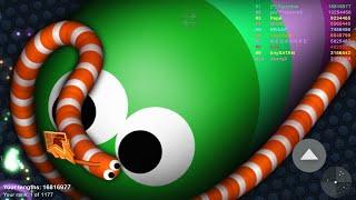 Slither.io A.I © 1,270,000 Score Record Epic vs Hacker Bots Slitherio Gameplay Best Troll New 2021