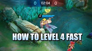 HOW TO REACH LEVEL 4 ON THE FIRST TURTLE